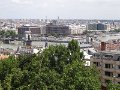 Budapest latkepe a varbol - szallodasor a Lanchiddal